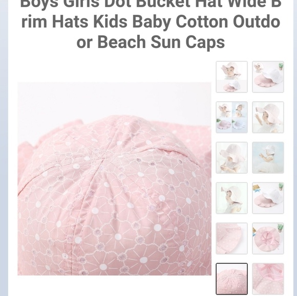 🎉HOST PICK 🎉 NWT Soft Cotton Floppy Sun Hat bonnet - Picture 4 of 8